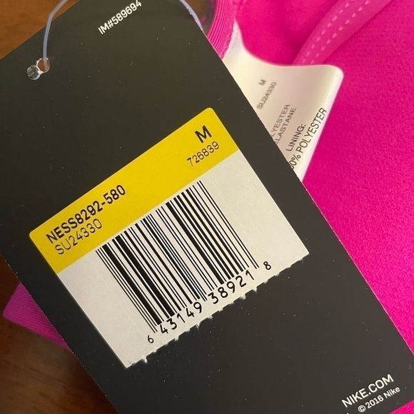 𝅺nike Adjustable High-Neck Top (Fuchsia Blast) Women's Swimwear, Multi - Picture 11 of 13